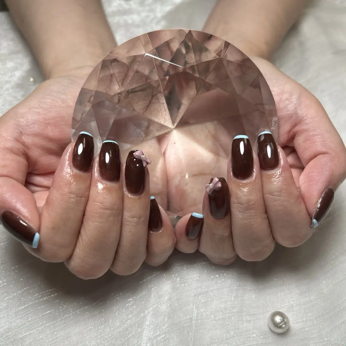 ネイル ジェルネイル グラデーション シンプルネイル ハンドネイル Cute Tips nailのネイルデザイン