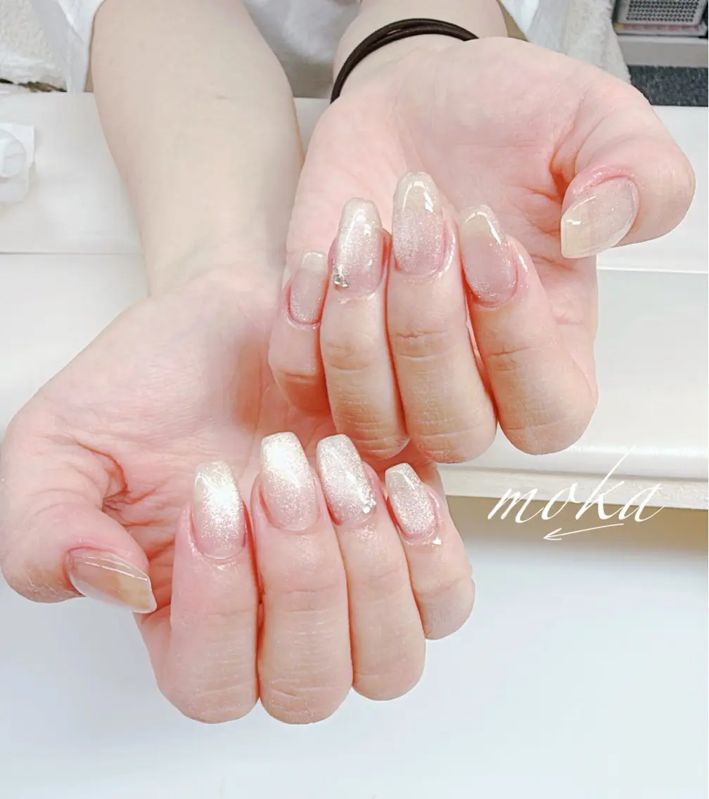 ネイル ハンドネイル ハンドケア 胡蝶蘭レディースサロ ンNailMOKAのネイルデザイン