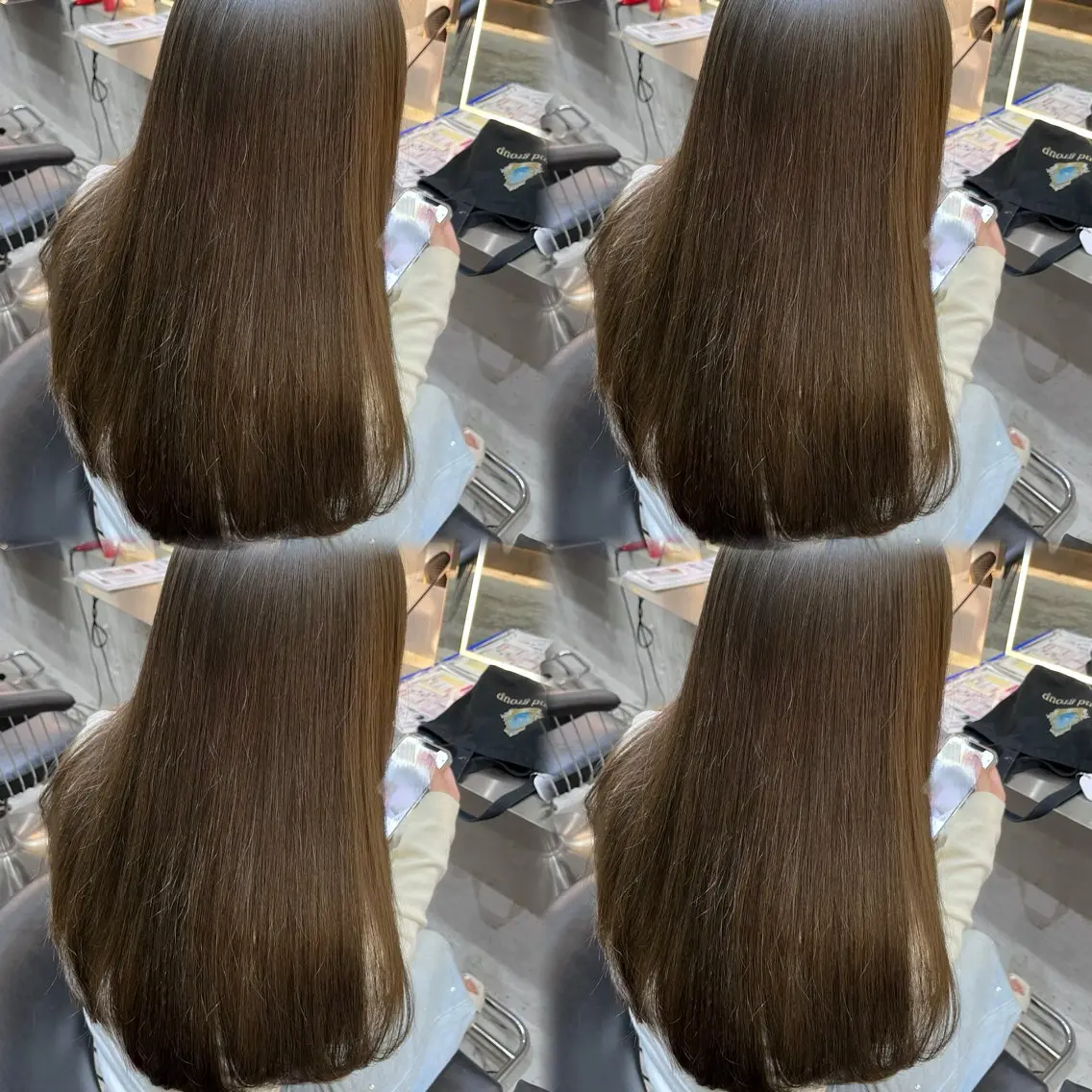 ロング レイヤーくびれヘア アレンジmanakaのヘアスタイル