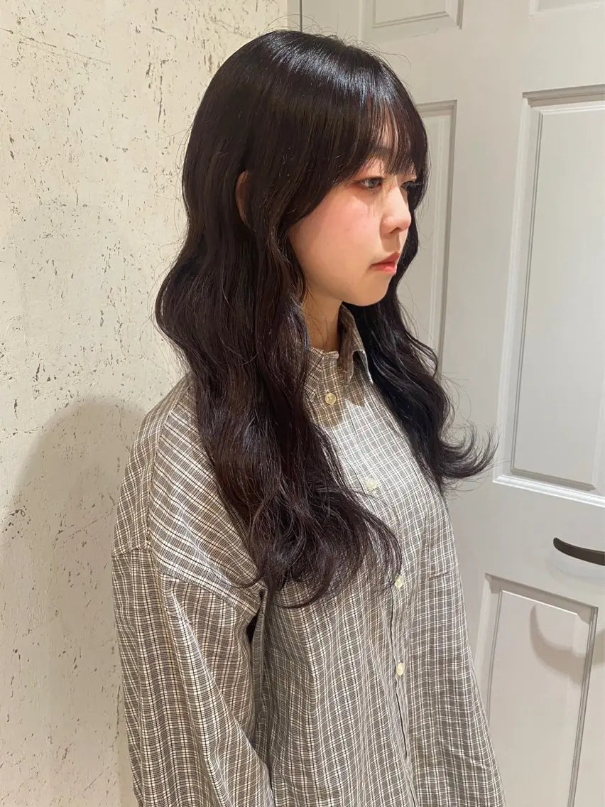 ロング カラー ヘアカラー トリートメント mai / linoah˚✧のヘアスタイル