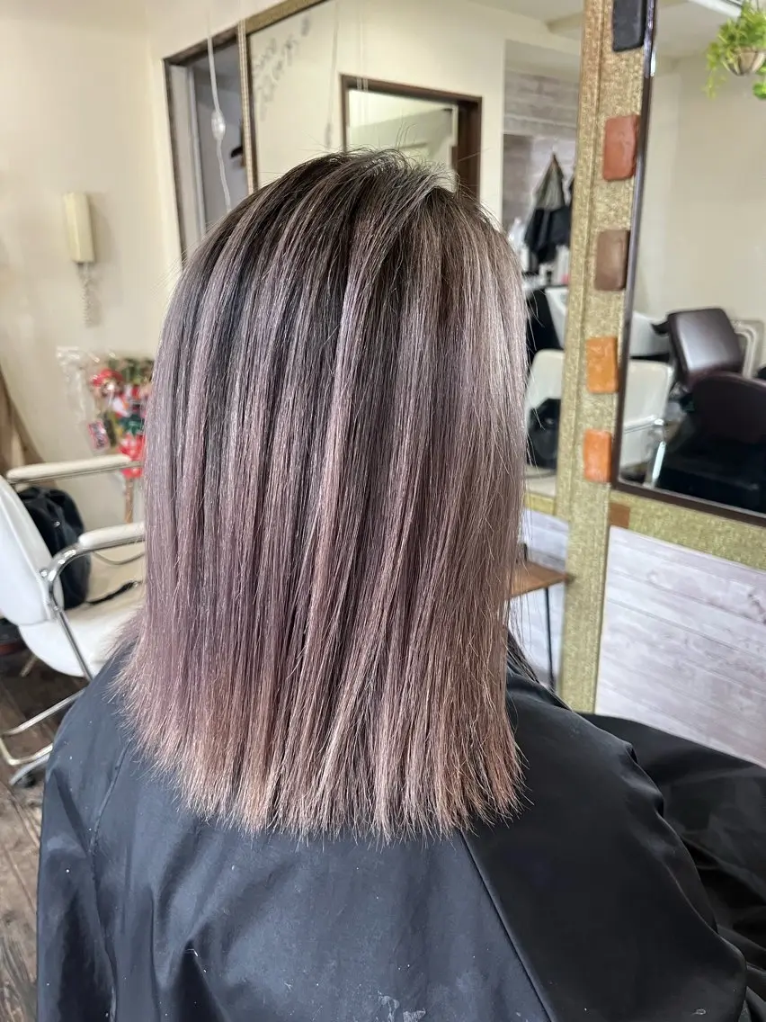 カラー ヘアカラー 渡辺 健太のヘアスタイル