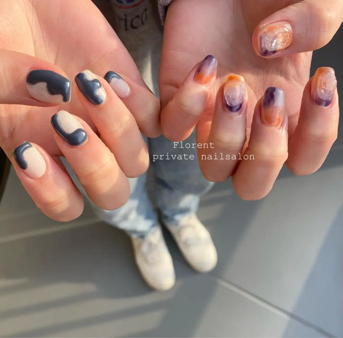 ネイル ハンドネイル florent nailのネイルデザイン