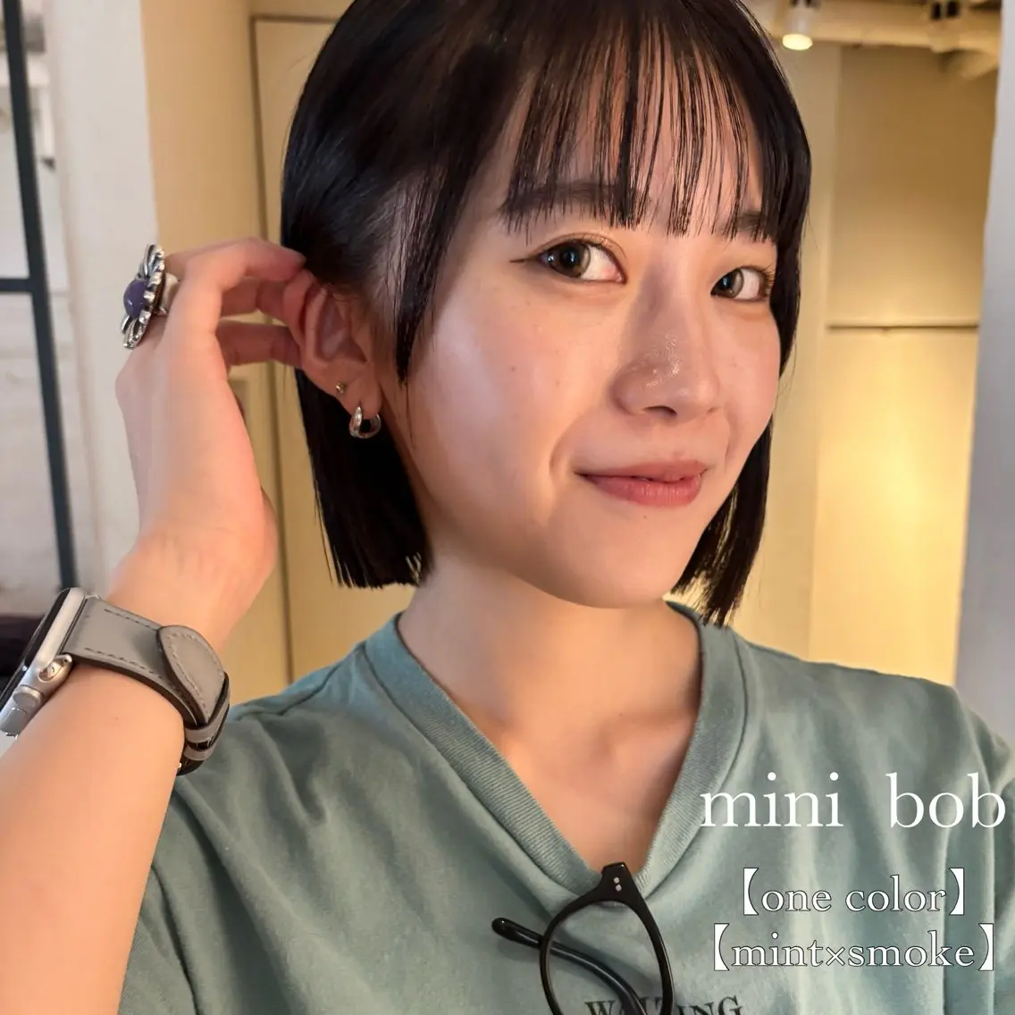 ショート カラー ⌇🌹透明感カラー 🌹ᴍᴇɢᴜᴍɪ ⌇のヘアスタイル