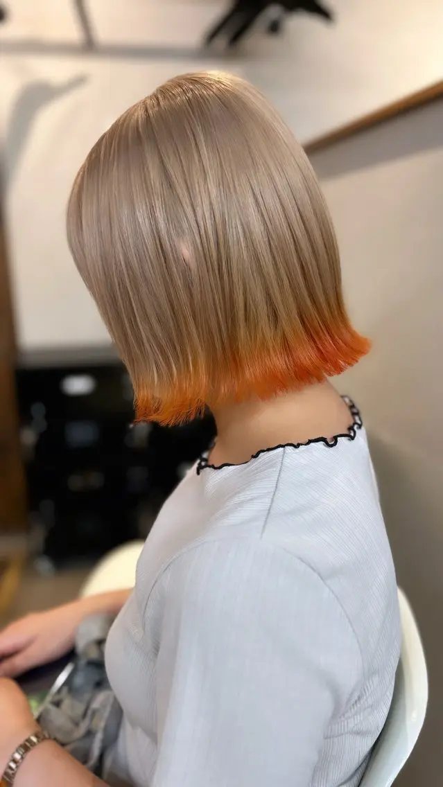 ショート 柳沼 沙季奈のヘアスタイル