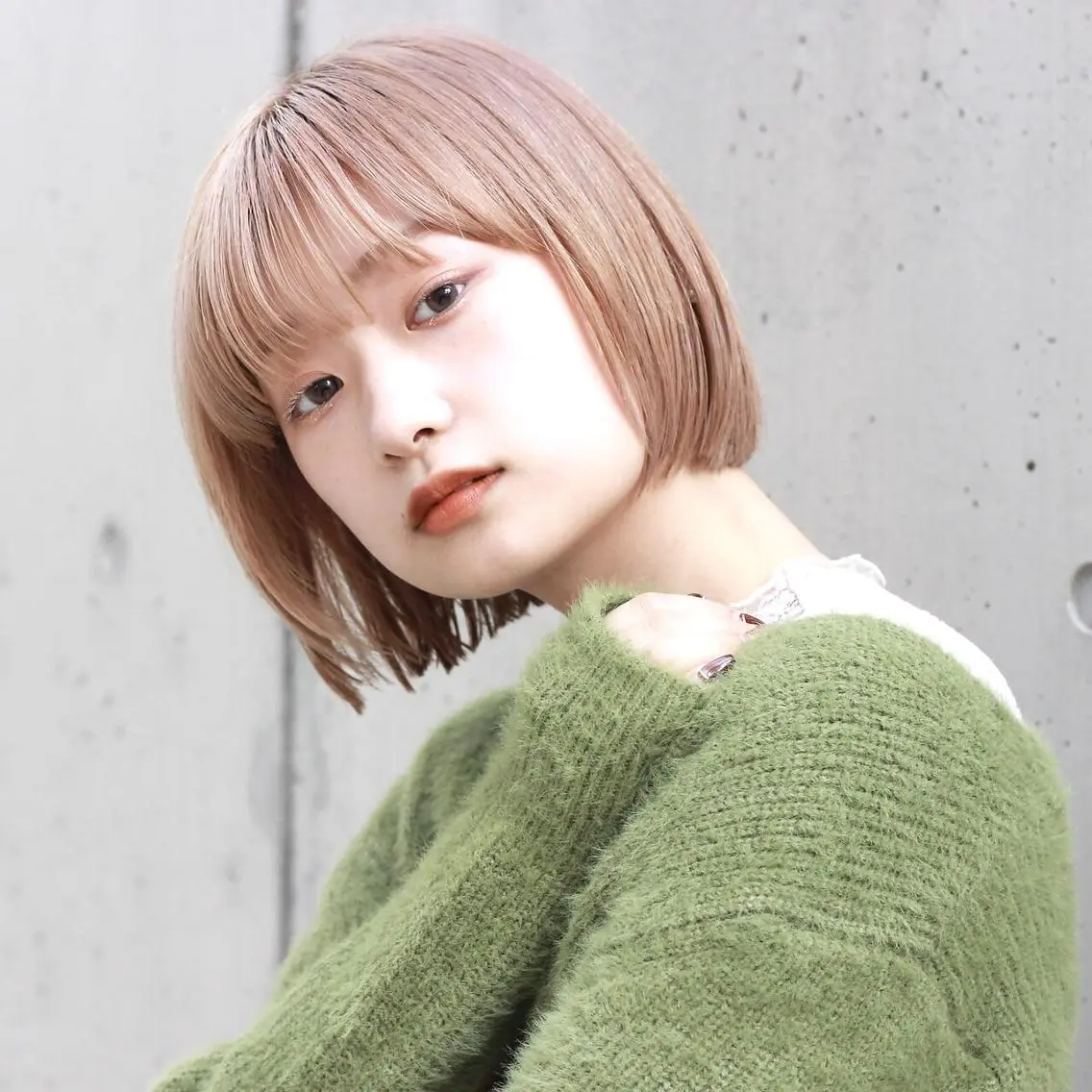 ショート カット 縮毛矯正 siesta by amble luxeのヘアスタイル