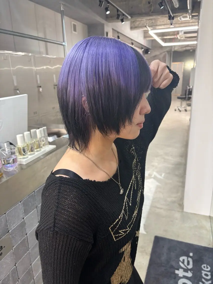 ショート カラー ヘアカラー デザインカラー /rioのヘアスタイル