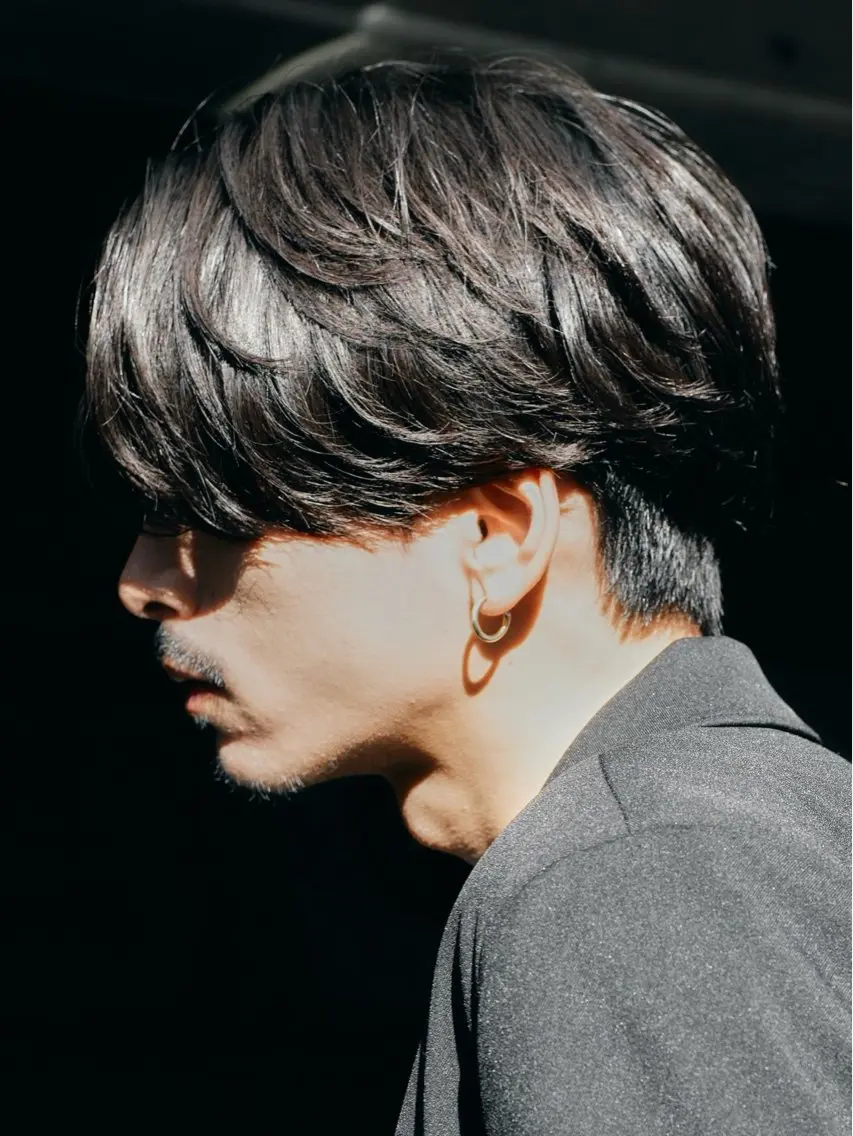 パーマ メンズ カット パーマ 髙村 心のヘアスタイル