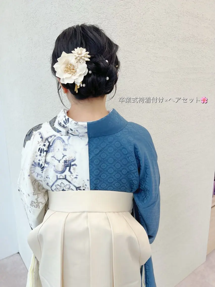 ヘアアレンジ 卒業式のヘアスタイル 美髪矯正/髪質改善/ 艶髪🤍伊藤梨紗のヘアスタイル