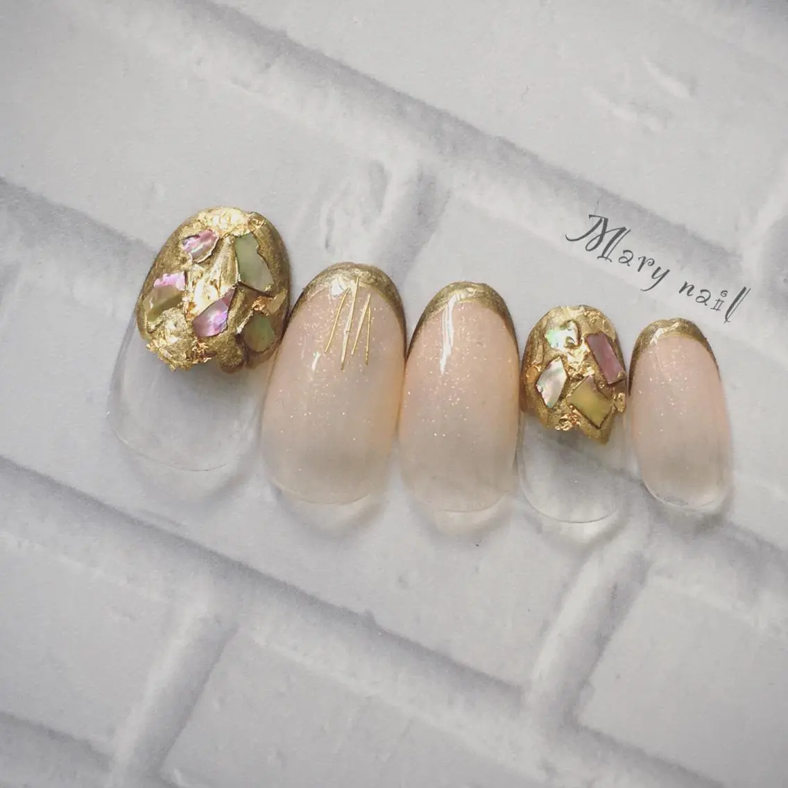 ネイル ハンドネイル Mary nail .narumiのネイルデザイン