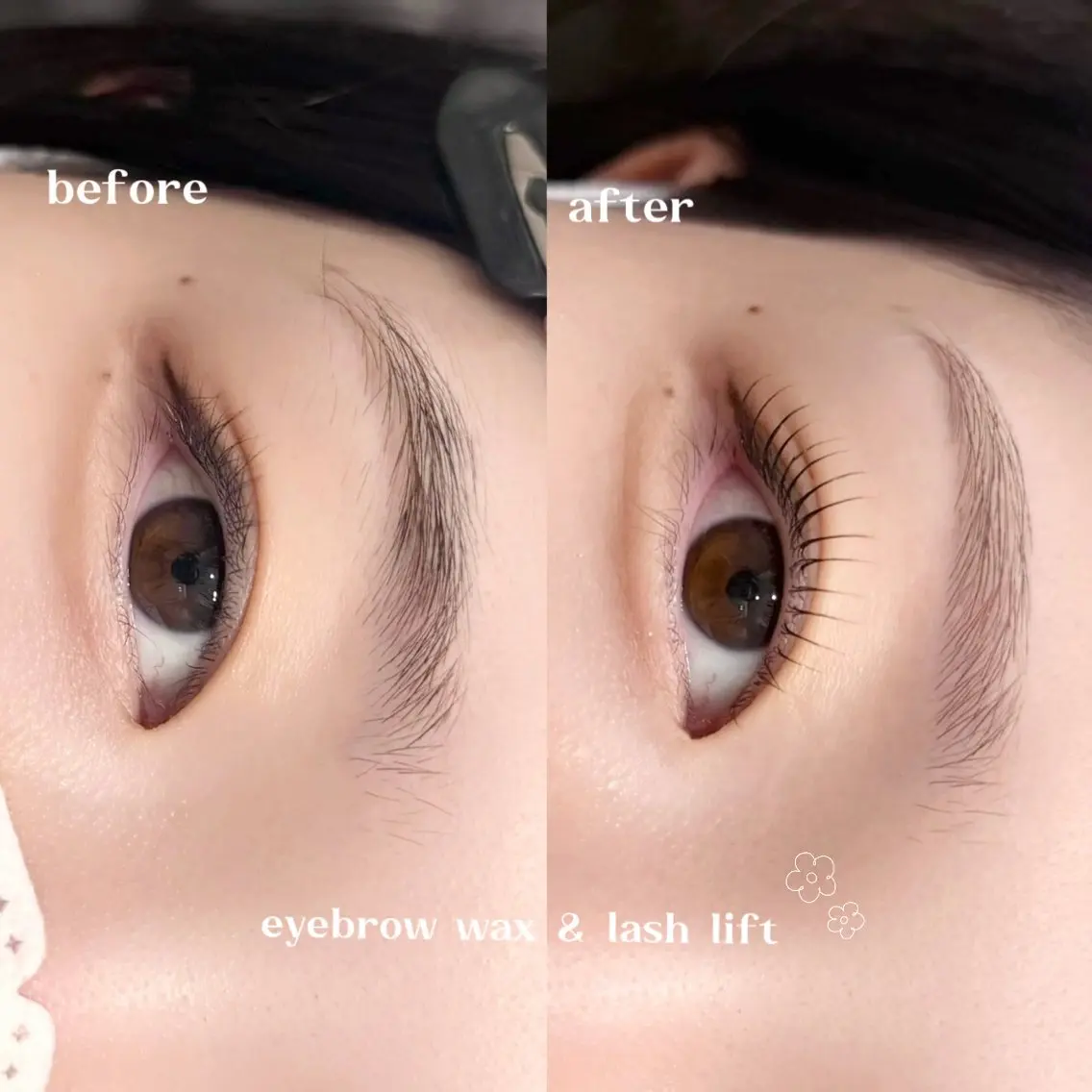 \人気No.1️⃣ /【学割】眉毛アイブロウWAX ＋ まつ毛パーマ or パリジェンヌラッシュリフト 💒🎀の写真