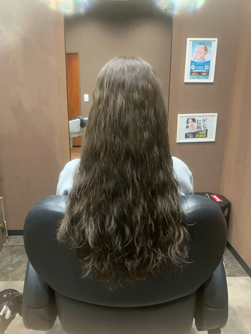 ロング カラー カラーモデル大募集 Maiのヘアスタイル