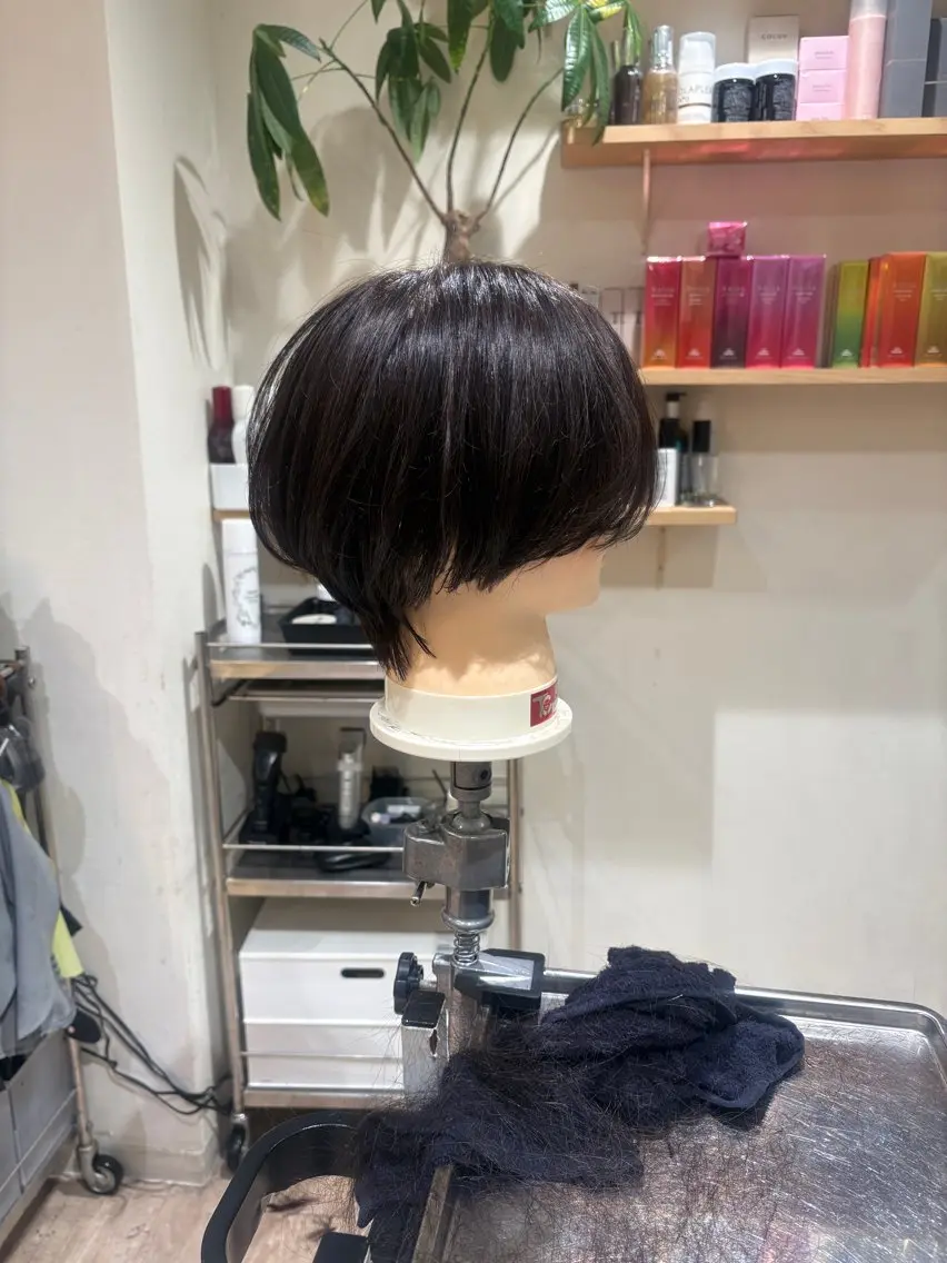 【レディース✂️】ショートスタイルのみ/シャンプー×スタイリング込みの写真
