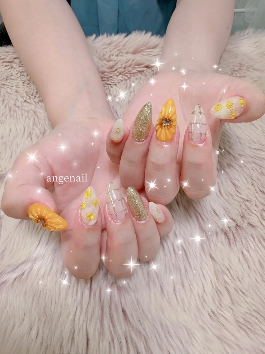 ネイル ハンドネイル オーナーネイリスト MAKIのネイルデザイン