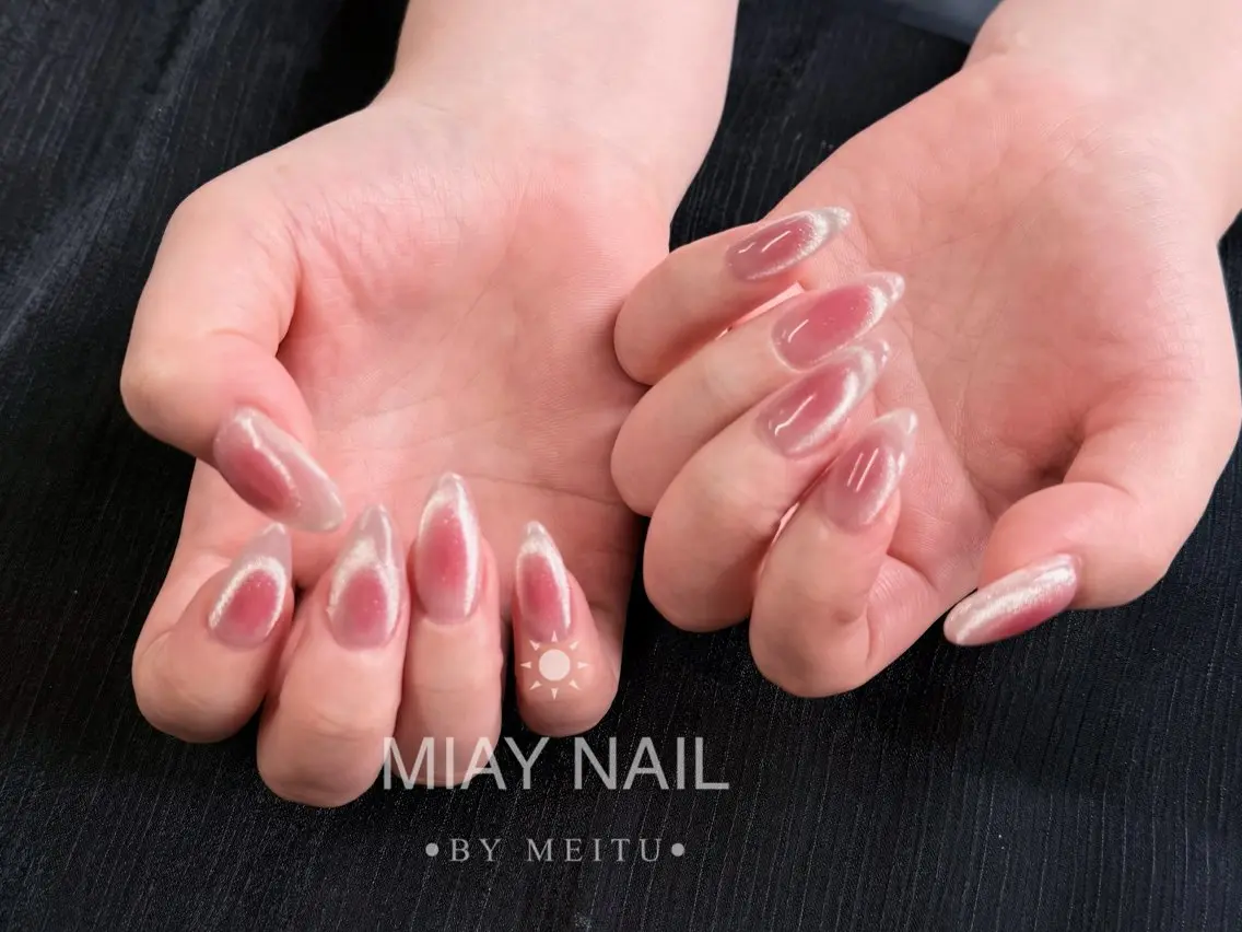 ネイル ハンドネイル 💜MIYA NAIL鶴見店のネイルデザイン