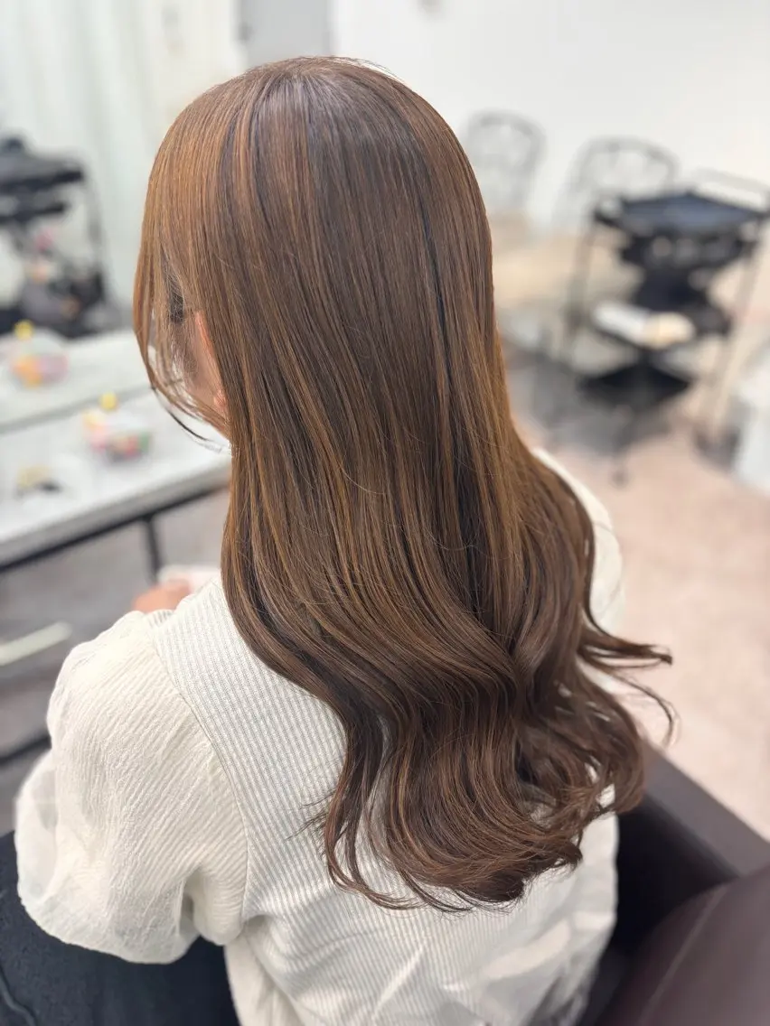 ロング カラー ヘアカラー 【 clan 】 *.✯ANNA✯.*のヘアスタイル