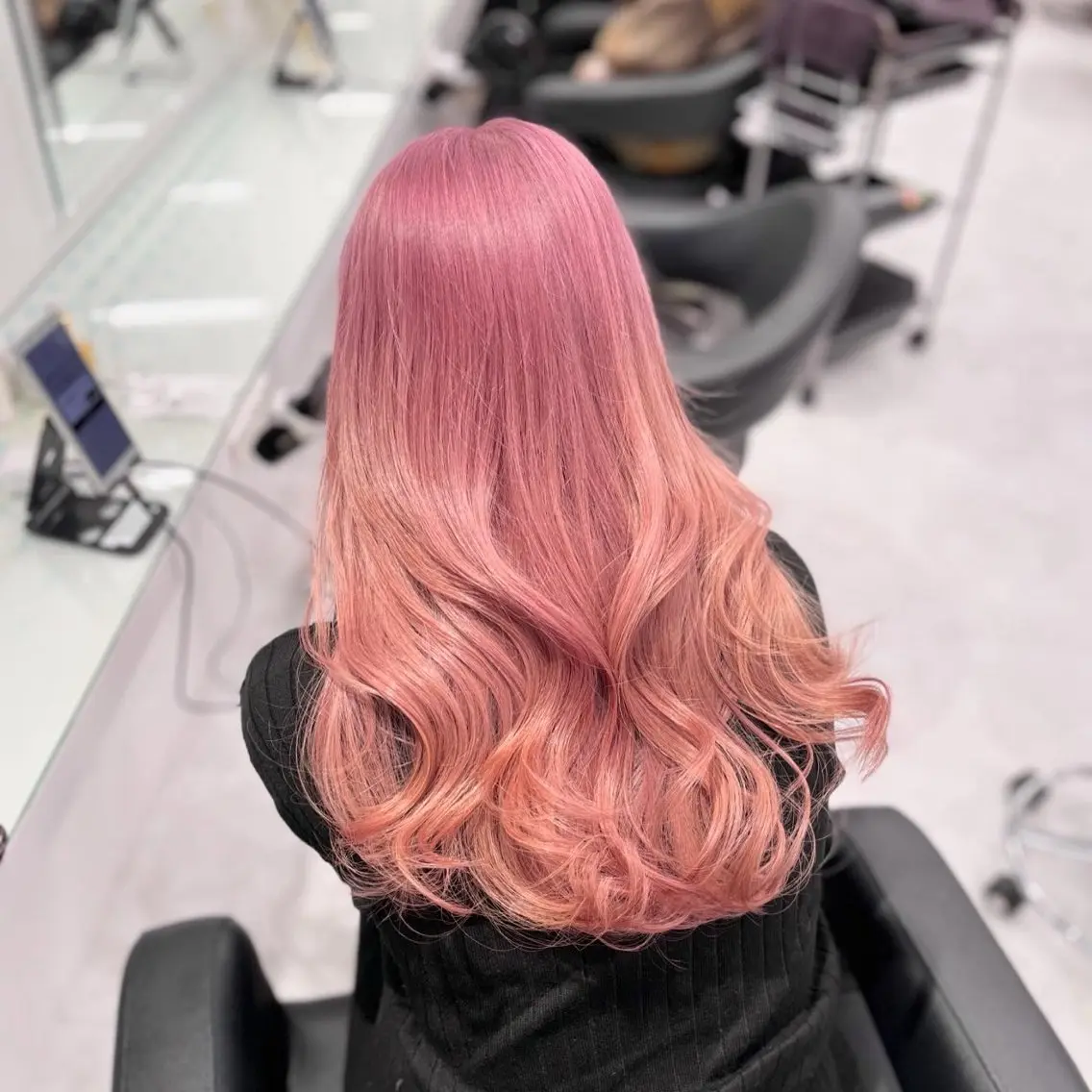 セミロング カラー ヘアアレンジ ヘアカラー トリートメント ♡ 𝐑𝐈𝐎♡のヘアスタイル
