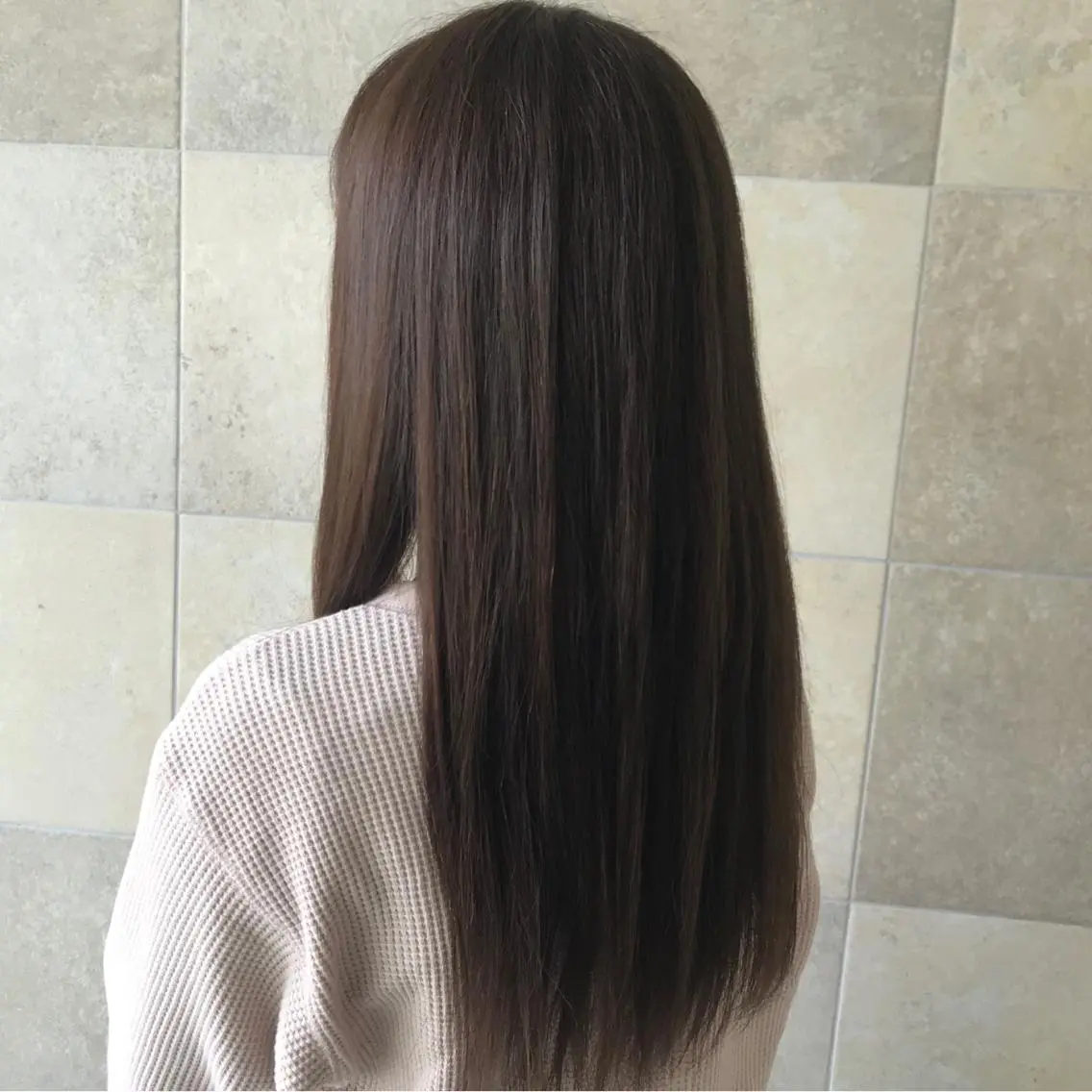 ロング カラー 田中 あかねのヘアスタイル