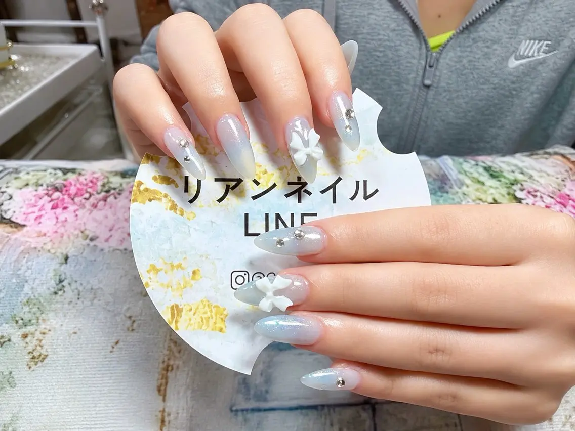 ネイル フラッシュネイル ワンカラーネイル ハンドネイル LienBeauty 西川口西口店のネイルデザイン
