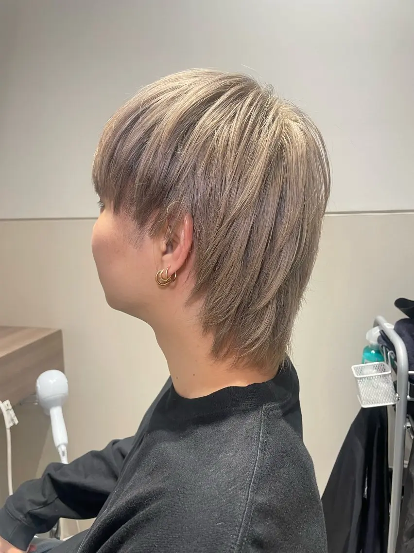 メンズ メンズウルフカット ウルフカット 海外ヘア🇺🇸✨ 恵比寿　MIYUKIのヘアスタイル
