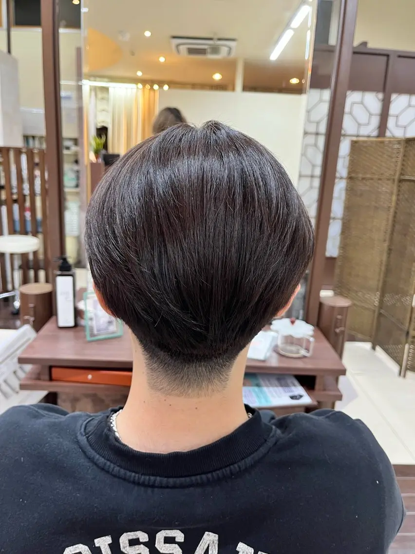 ショート パーマ メンズ 縮毛矯正 🧊メンズ特化🧊 高木航希のヘアスタイル