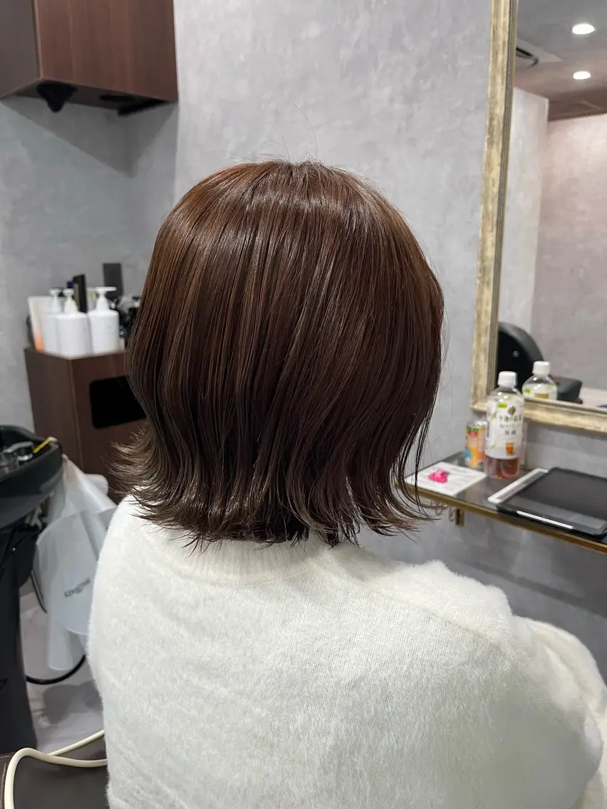 ミディアム 髪質改善美容室／白石 凌大のヘアスタイル