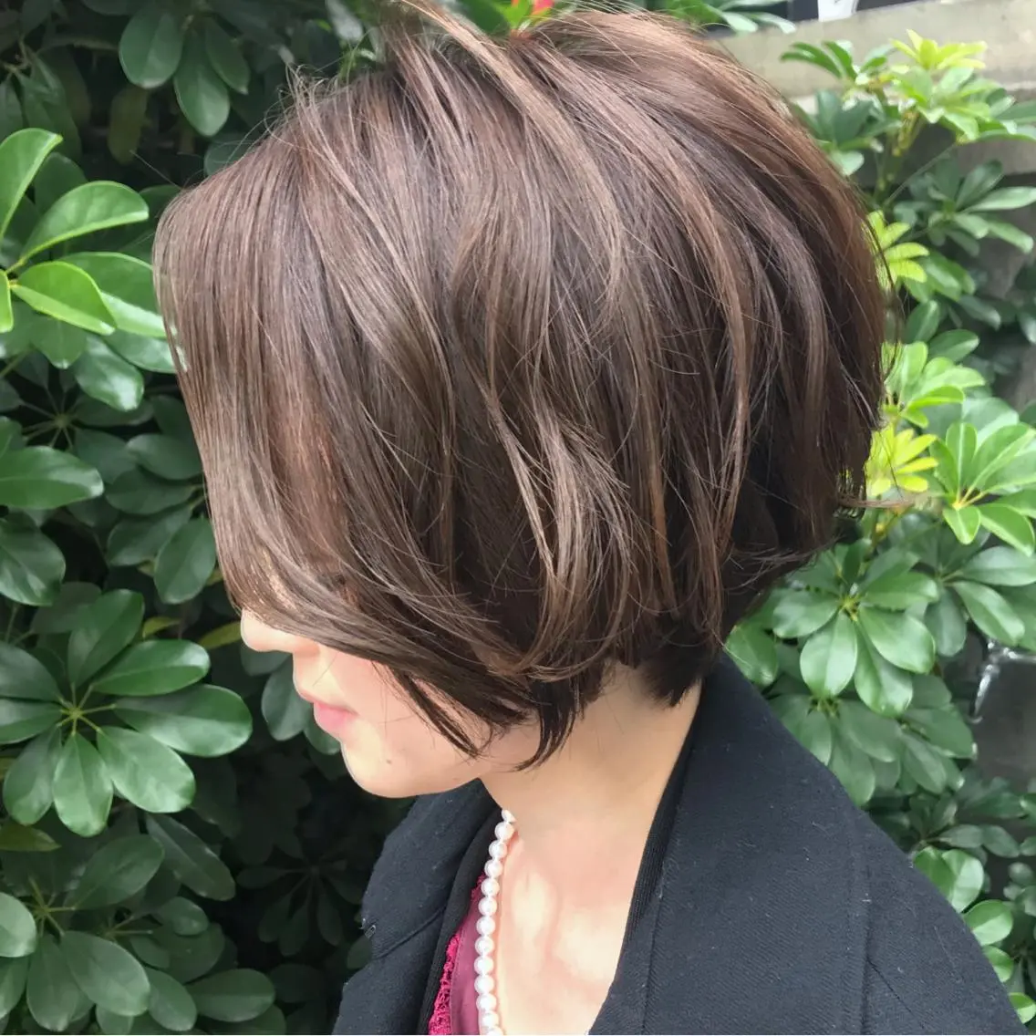 ショート カラー 大人女性ショート専門 tomodaのヘアスタイル
