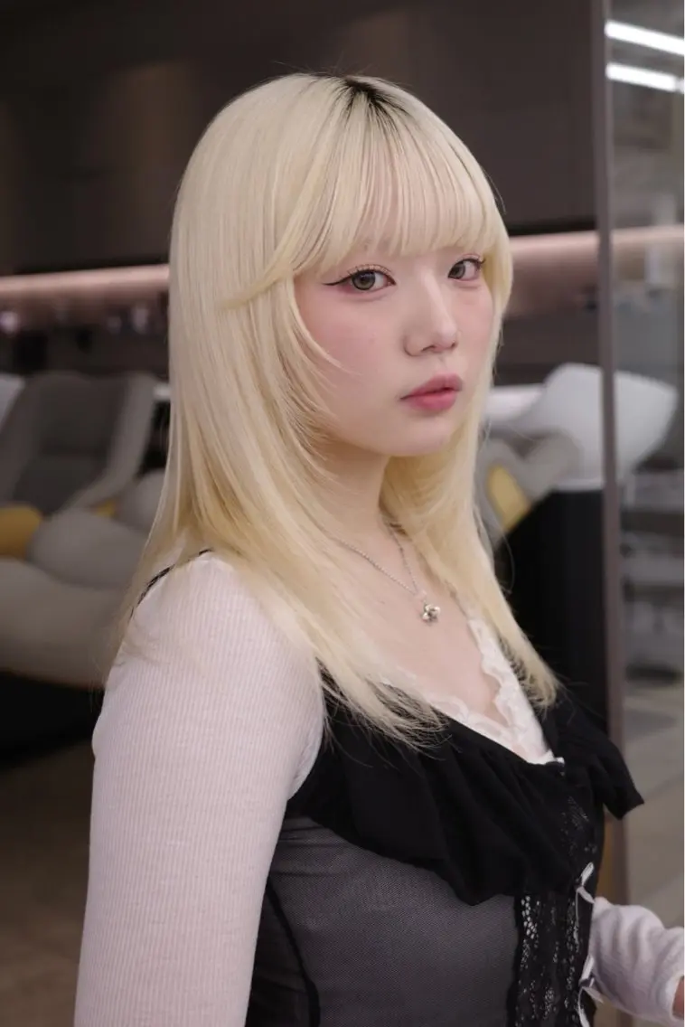 ミディアム カラー ヘアカラー ミディアムモデル COA 佐藤壮真🪶のヘアスタイル