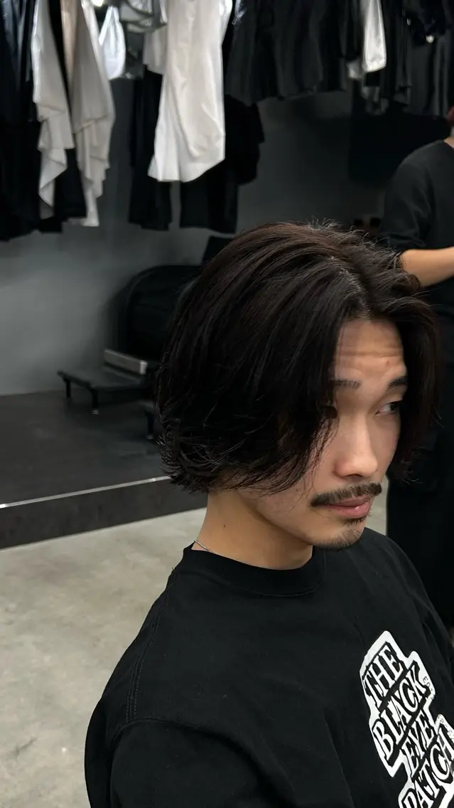 ミディアム 【パーマ特化】朴 獅穏のヘアスタイル