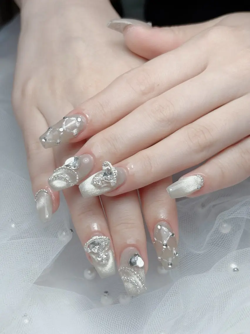 ネイル マグネットネイル Nailsalon Lariaのネイルデザイン