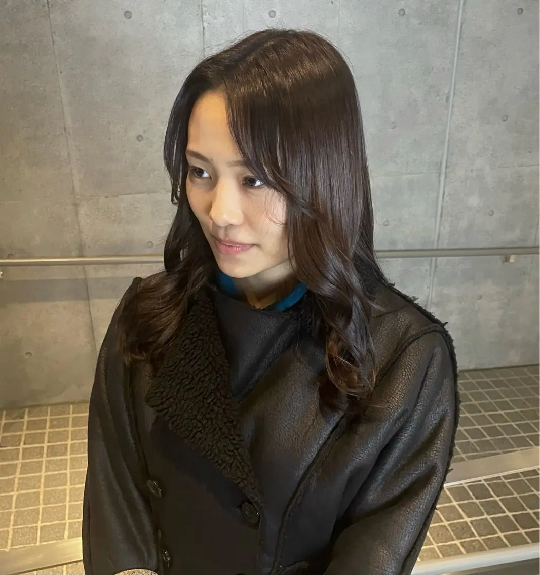ミディアム カラー 🌈メンズパーマ🌈 メンズカットアリサのヘアスタイル
