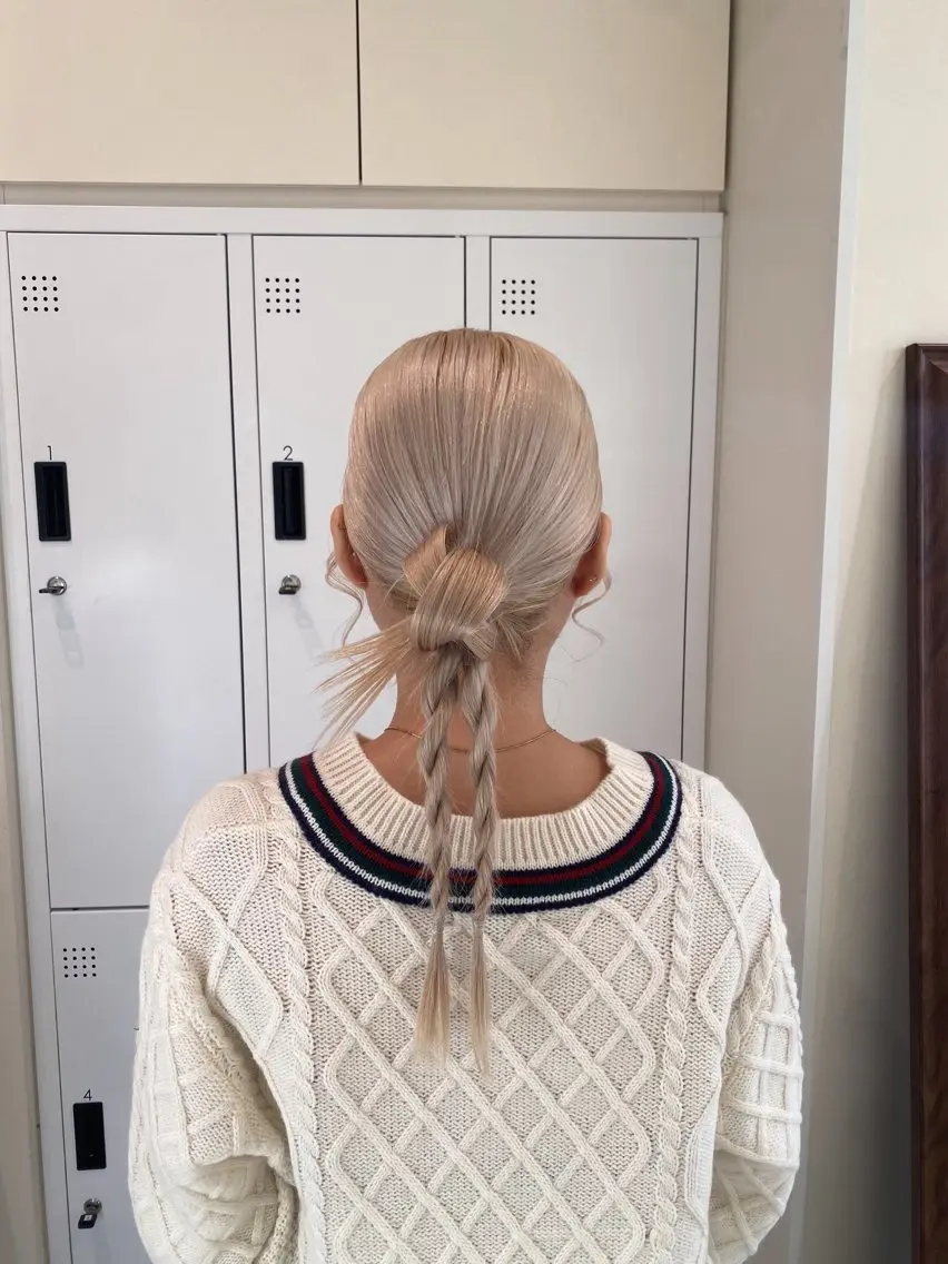 ロング ヘアアレンジ 髪飾り 暖色カラー /ヘアアレンジ/花鈴のヘアスタイル