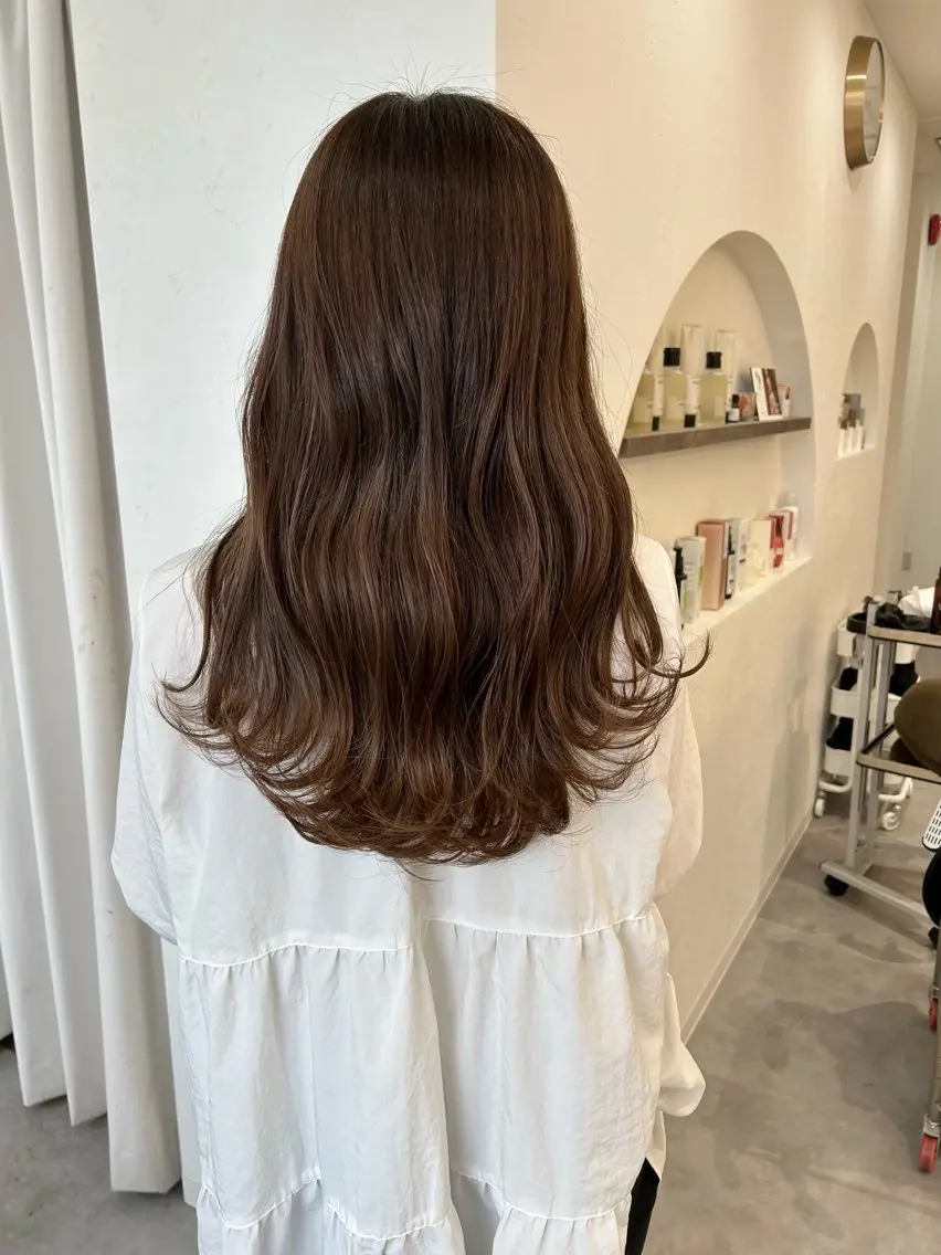 カット＋フルカラー＋ケラチントリートメントの写真