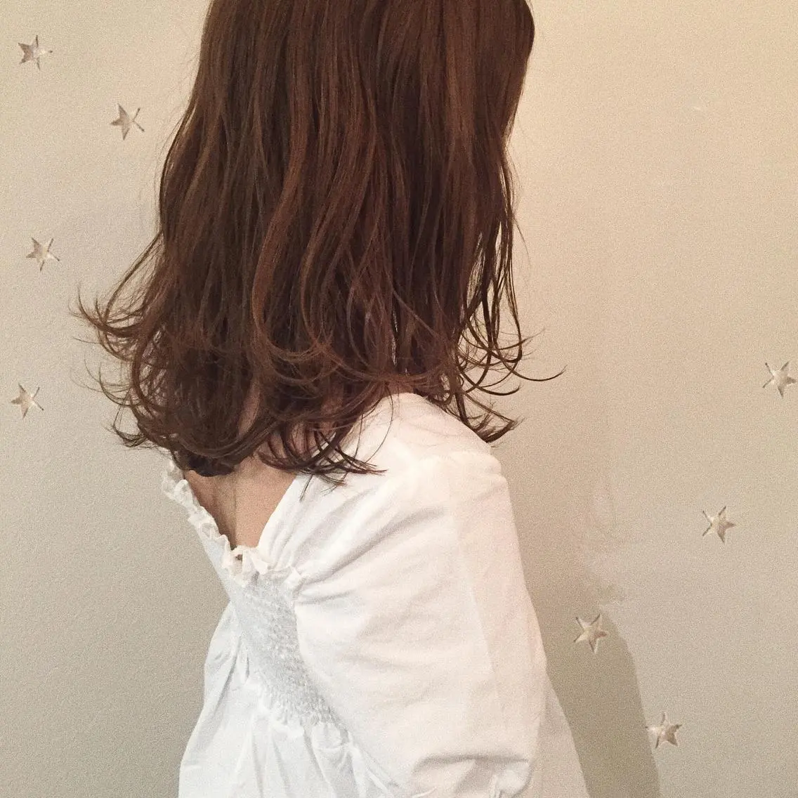 セミロング レイヤーカット 市川 千夏のヘアスタイル