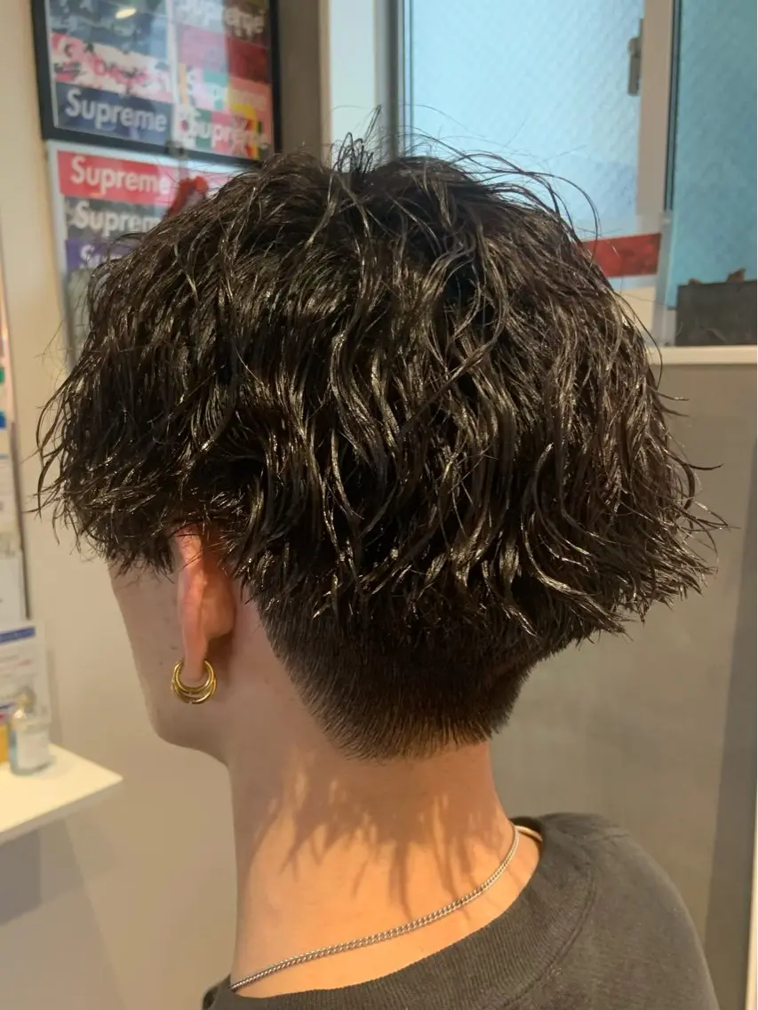 メンズ人気‼️カット+トレンドパーマ🌪の写真