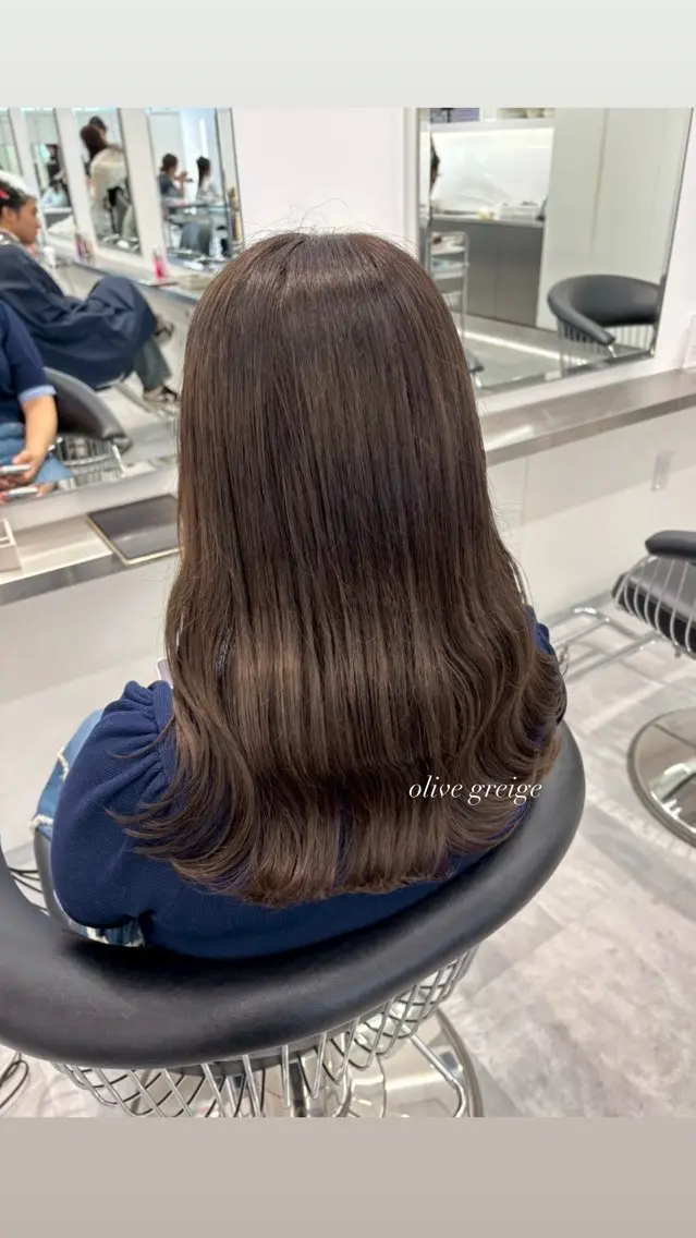 ロング ParveMix🫧 宮﨑 梨里のヘアスタイル