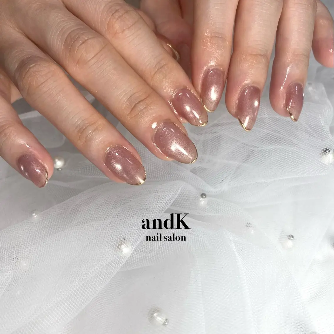 ネイル マグネットネイル andK nail salonのネイルデザイン