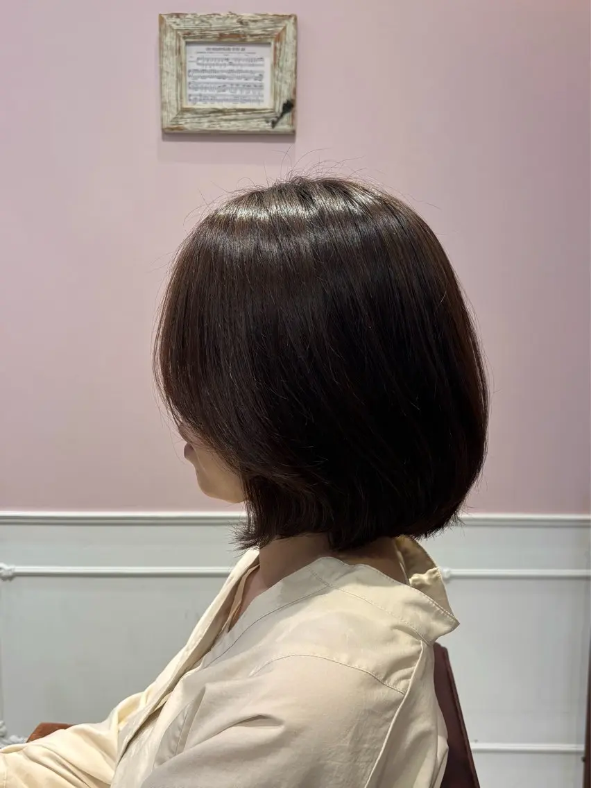 ショート カラー カット ヘアカラー 🌱なゆみ🌱透明感 /ナチュラル/高宮のヘアスタイル