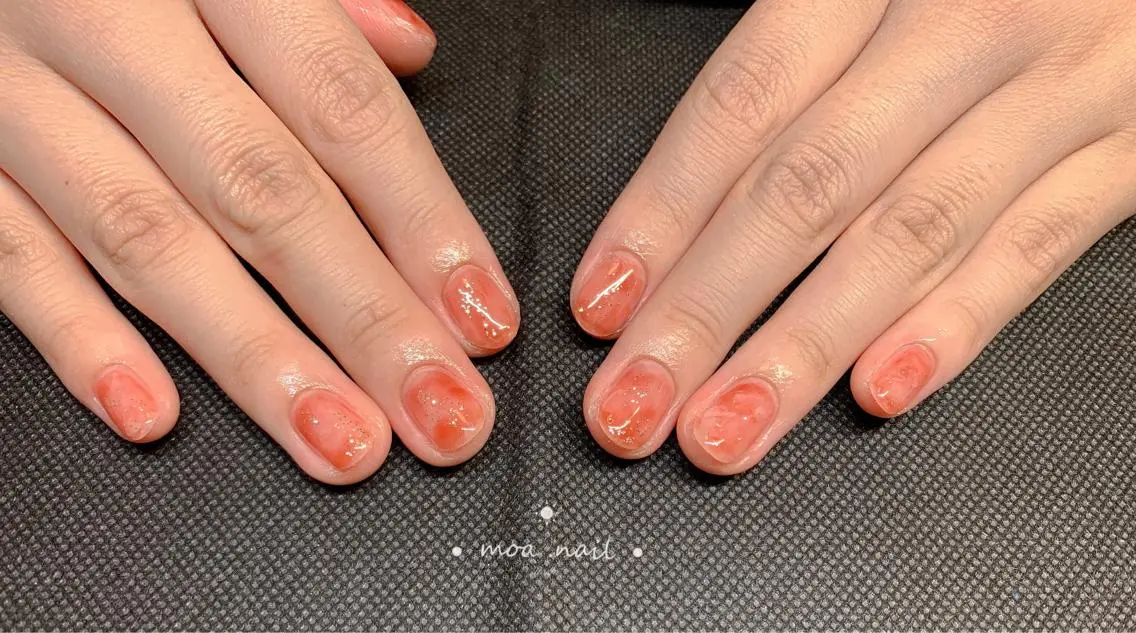 ネイル ニュアンスネイル MoaNail🫶 Yoshiのネイルデザイン