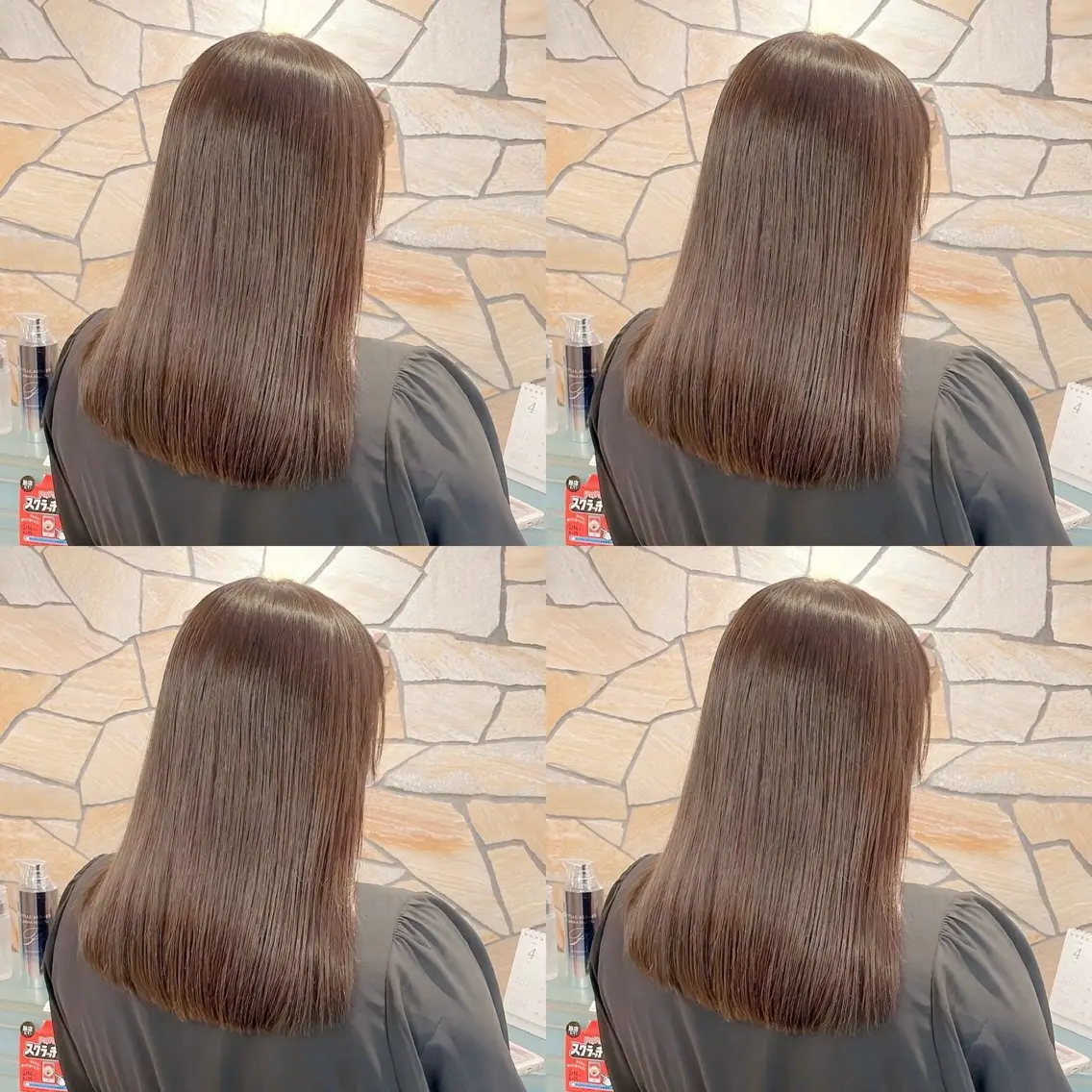 セミロング カラー 🎀韓国ヘア/ 髪質改善 このは🎀のヘアスタイル