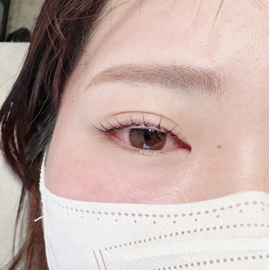 マツエク・マツパ バービーラッシュリフト 束感まつ毛 韓国風マツエク まつげパーマ ROSANNA新所沢 長瀬のマツエク・マツパデザイン