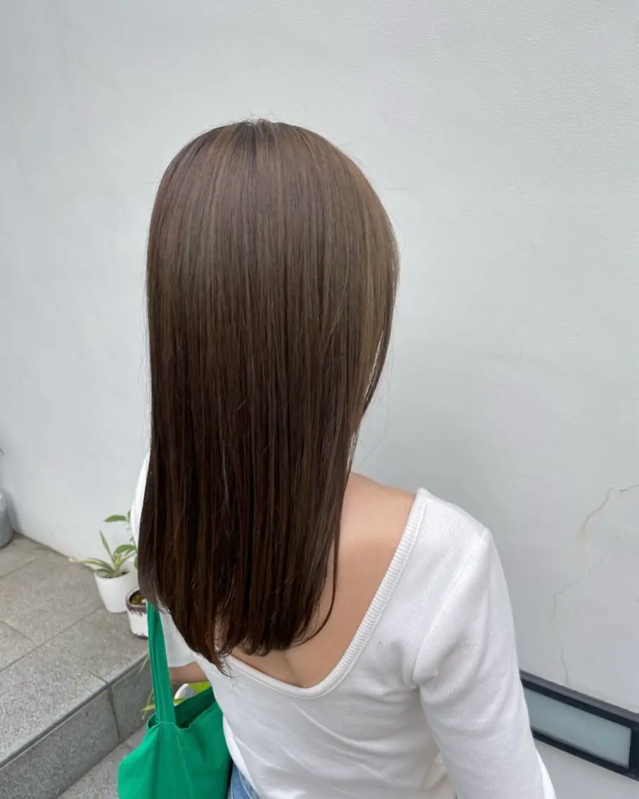 カラー カット ヘアカラー トリートメント 速水 ゆきののヘアスタイル