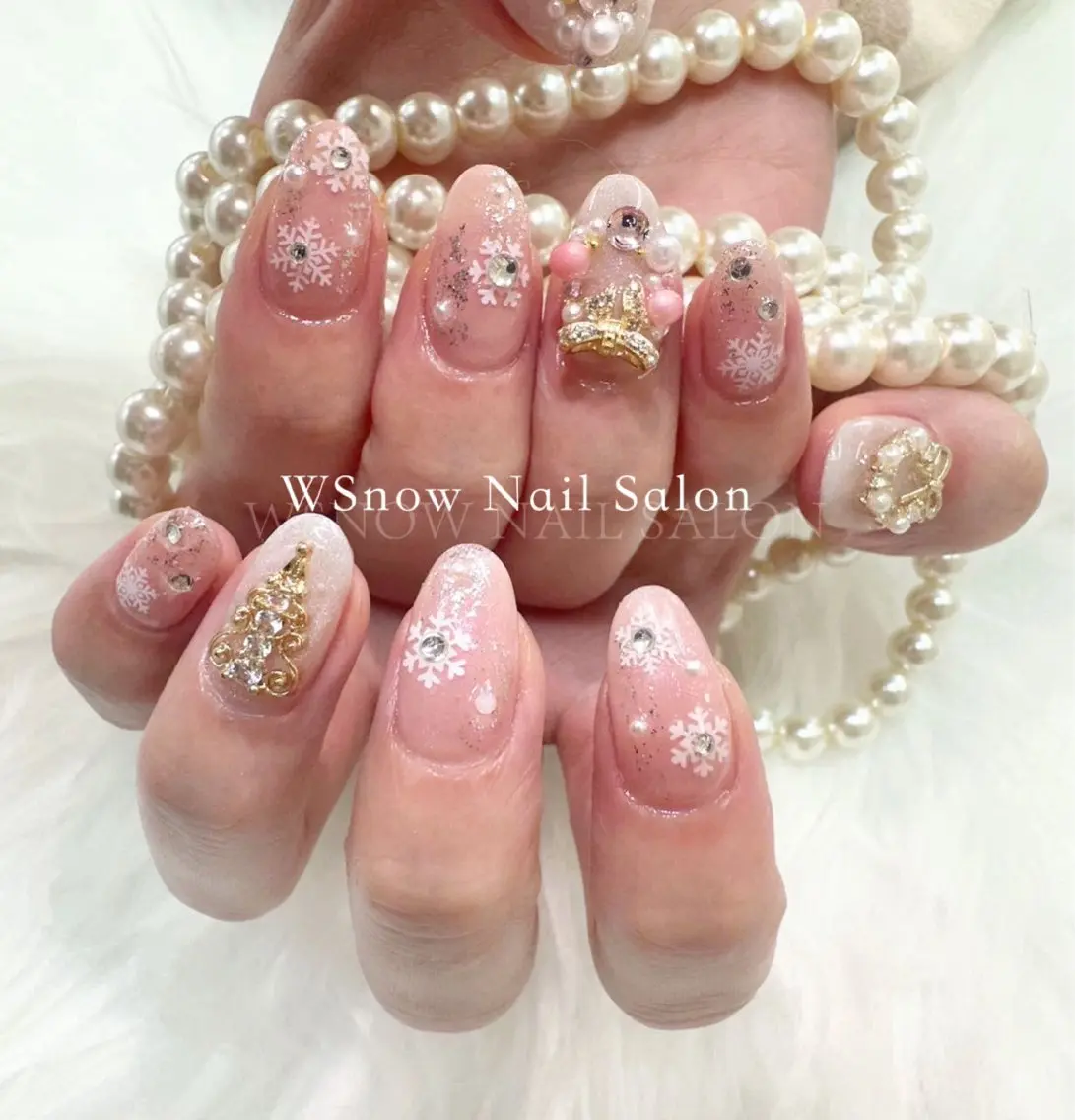 ネイル ハンドネイル Tinicoo Yuki ❄️のネイルデザイン
