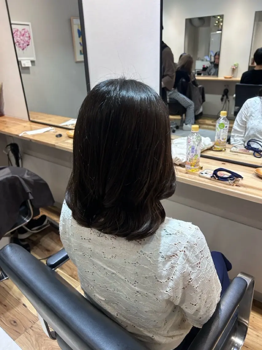 ミディアム ヘアカラー NOA モデル募集中のヘアスタイル