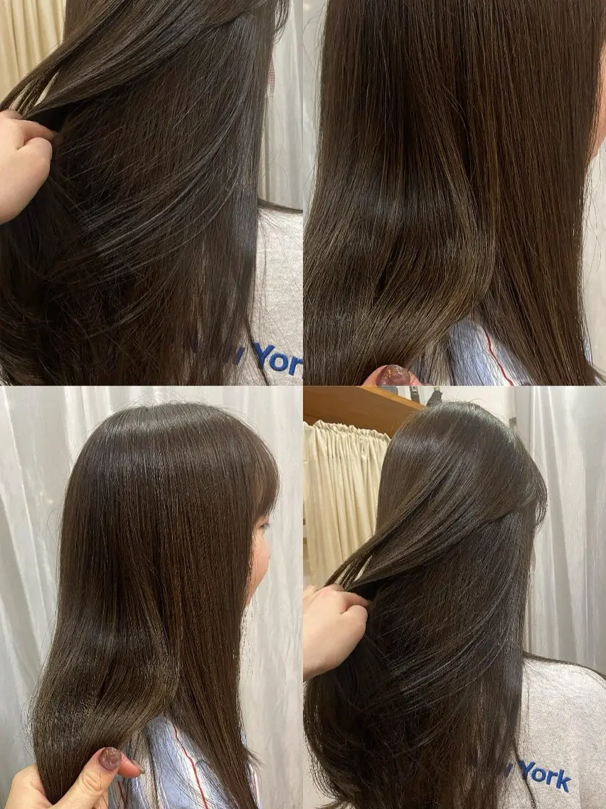 ロング カット ヘアカラー momoka ［pejite]のヘアスタイル