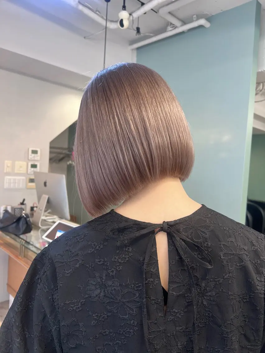 ショート カラー flamme 🫧yumiのヘアスタイル