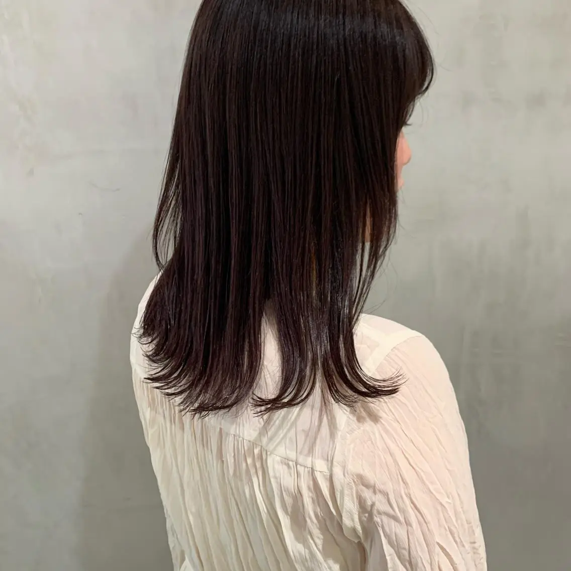 セミロング カット ヘアカラー トリートメント アンニュイヘア🪽 ayumiのヘアスタイル