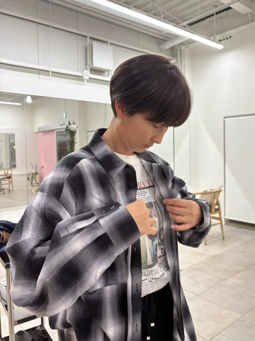 ショートカット＋シャンプーブローの写真