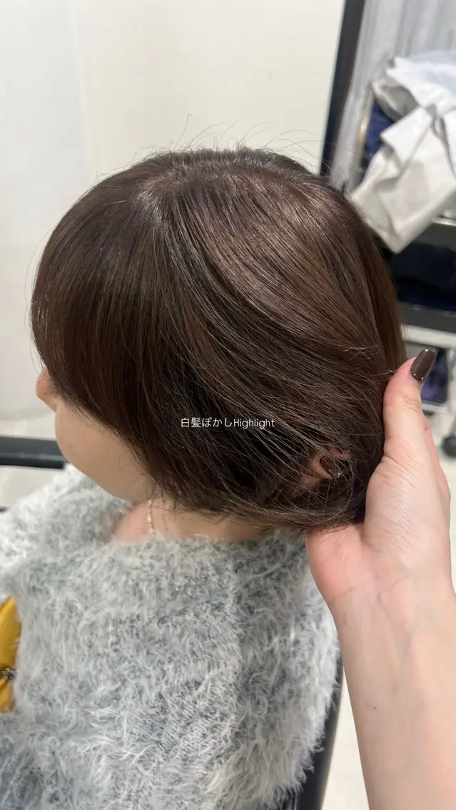 ショート ヘアカラー beleef mel meiのヘアスタイル