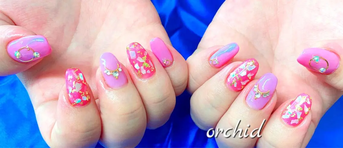 ネイル orchid ♡オーキッドのネイルデザイン