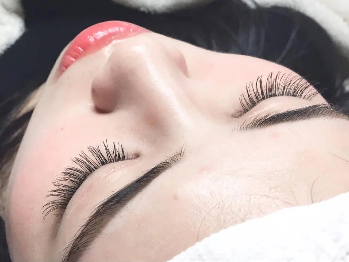 セミロング カラー パーマ ヘアアレンジ メンズ キッズ ネイル マツエク・マツパ マツエク brille ~eyelash~のヘアスタイル